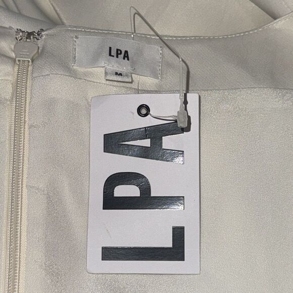 NWT LPA Revolve Iris Corset Maxi Dress in Ivory Medium - Picture 14 of 16